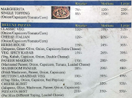 Pizzasta menu 1