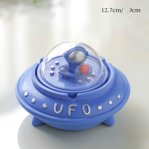 Title 9, Creative Anti-Fly Ash Ashtray with Cover, Perso...