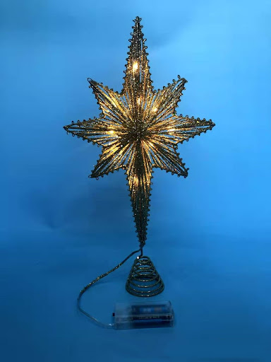 Title 6, LED kerstboomversieringen met glitterpoeder Sme...
