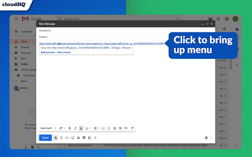 URL Link Previews for Gmail™ by cloudHQ