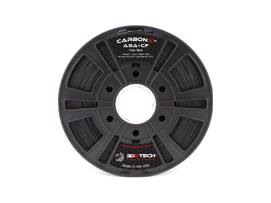 3DXTech CarbonX ASA+CF Filament - 1.75mm (0.75kg)