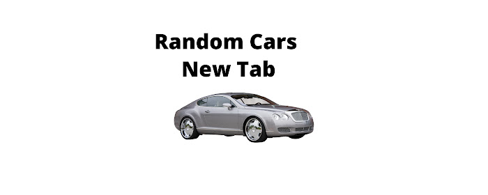 Randome cars New Tab  marquee promo image