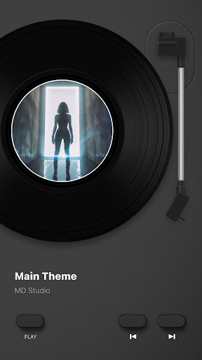 Screenshot MD Vinyl - Music Player Widget