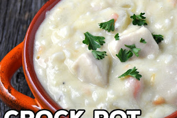 Crock Pot Lemon Chicken Rice Soup