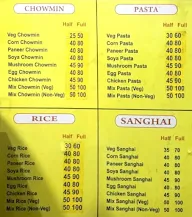 Ruchika Fast Food menu 1