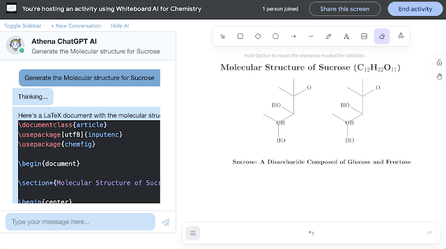 Whiteboard AI for Chemistry screenshot 1