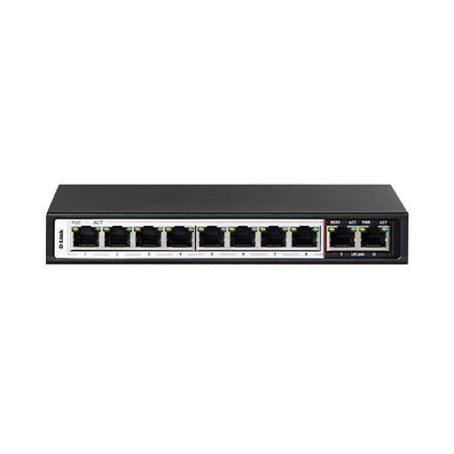 Thiết bị mạng/ Switch POE D-Link 8P DES-F1010P