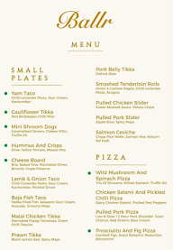 Ballr menu 1