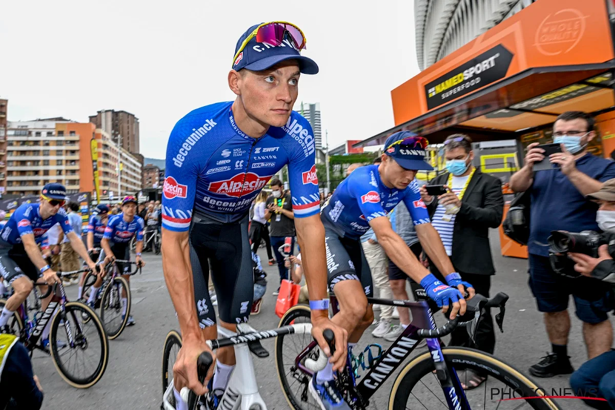 Mathieu van der Poel reageert scherp na zijn declassering in de sprint voor duw