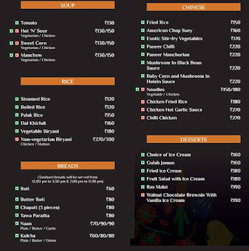 G77 - Goldfinch Hotels menu 