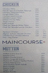 House Of Nawabs menu 3