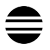 Symbol für Bonbon-Bonus (schwarz)
