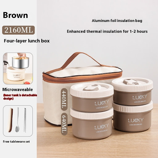Title 5, Microwaveable Heating Grid Lunch Box – Easily h...