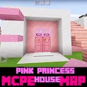 Girls Pink Princess House MCPE