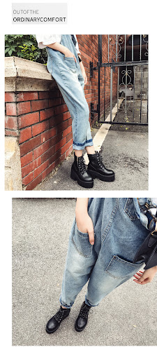 Title 2, Womens round head Martin booties, offering com...