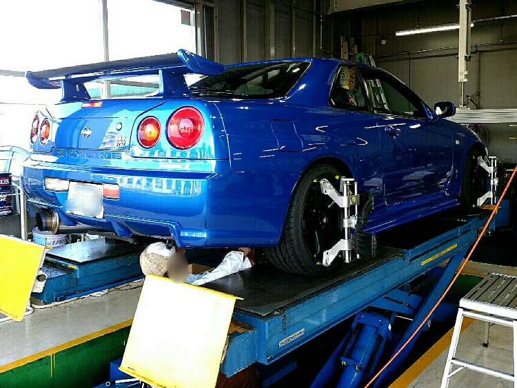 スカイライン GT-Rのアライメント調整に関するカスタム事例の投稿画像1枚目