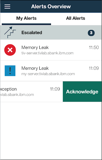 IBM Alert Notification