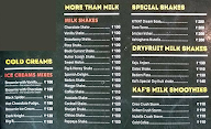 Kaf's Cafe menu 2