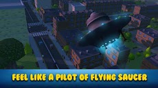 Cartoon Alien UFO Simulator 3Dのおすすめ画像1