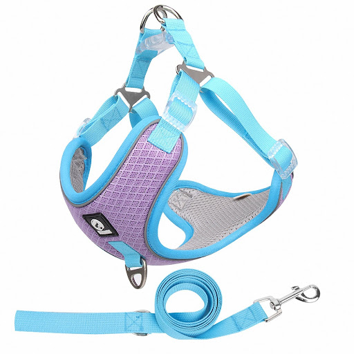 Title 4, Breathable Pet Harness Adjustable Leash ensures...