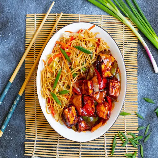 Chilly Paneer + Fried Rice / Noodles