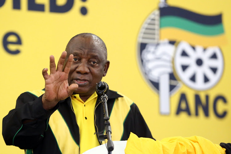 ANC President Cyril Ramaphosa. File photo.