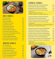 Big Bowl (Big Bowl Company) menu 1