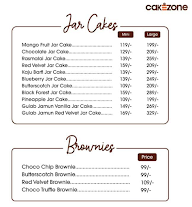 CakeZone menu 4