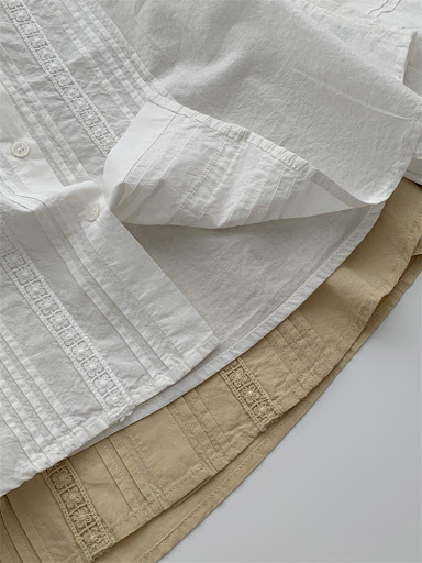 Title 15, French Style Retro Exquisite Embroidered Crew N...