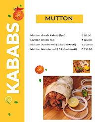 Chicken Shahi Kabab Center menu 3