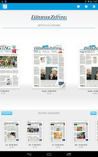 Neue Luzerner Zeitung E-Paper