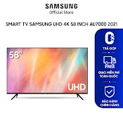 Smart Tv Samsung Uhd 4K 58 Inch Ua58Au7000Kxxv