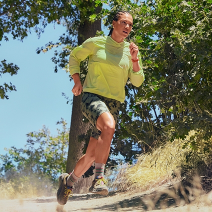 Fitbit Luxe running screen