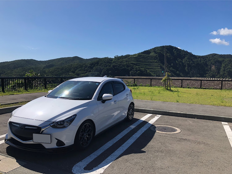 デミオのダム活・ダム巡り・岩手県・岩手は広い・ダムカードに関するカスタム事例の投稿画像1枚目