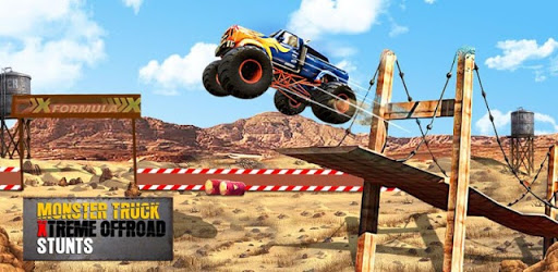 Monster Truck Offroad Stunts