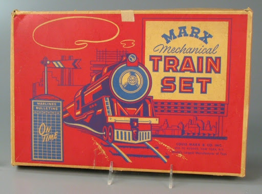 mechanical train set