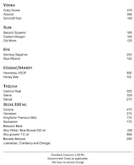 Mosaic - Country Inn & Suites By Radisson menu 2