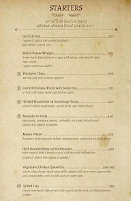 Birdsong - The Organic Cafe menu 2