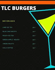 TLC Burgers menu 2