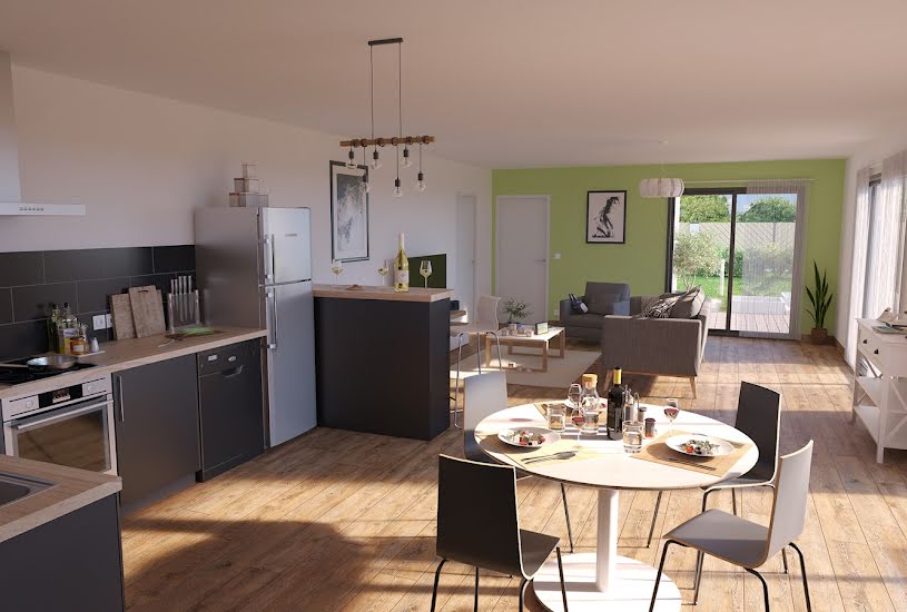  Vente Terrain + Maison - Terrain : 542m² - Maison : 117m² à Sainte-Catherine-de-Fierbois (37800) 