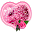 Pink Diamond Hearts Keyboard Theme Download on Windows