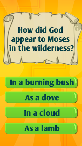 Screenshot Bible Trivia Quiz Game