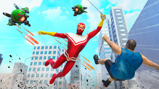 Screenshot Rope Superhero Game Crime City