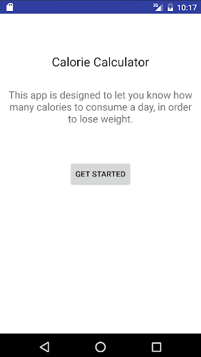 Calculate Your Calories