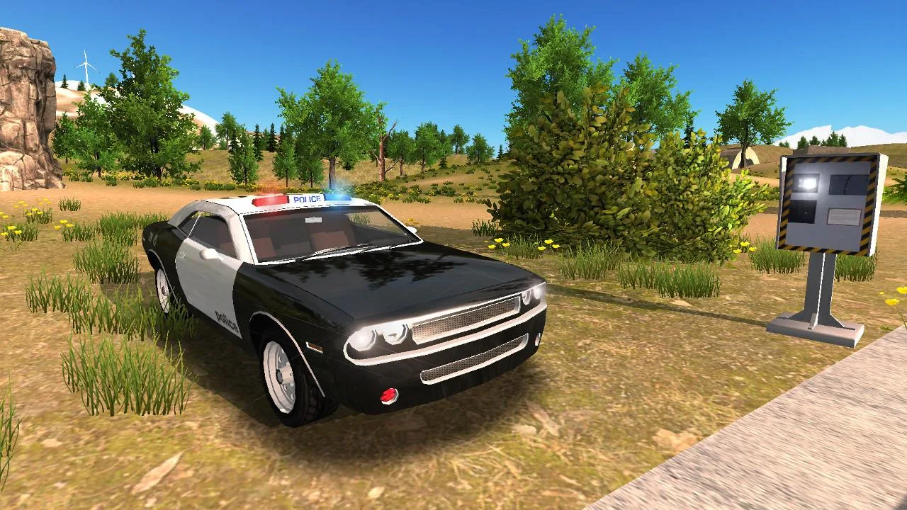   Police Car Driving Offroad- 스크린샷 