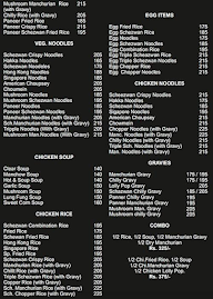 RK Chinese Corner & Dhaba menu 1