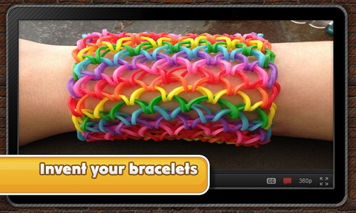 Classy rubber bracelets