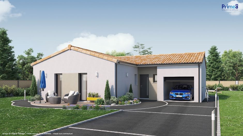 Vente maison neuve 4 pièces 90 m² à Oeyreluy (40180), 232 546 €