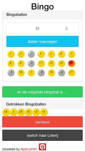 Loterij Bingo