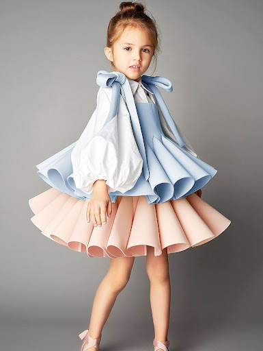 Title 12, Long Sleeved Shirt With Suspender Princess Skir...